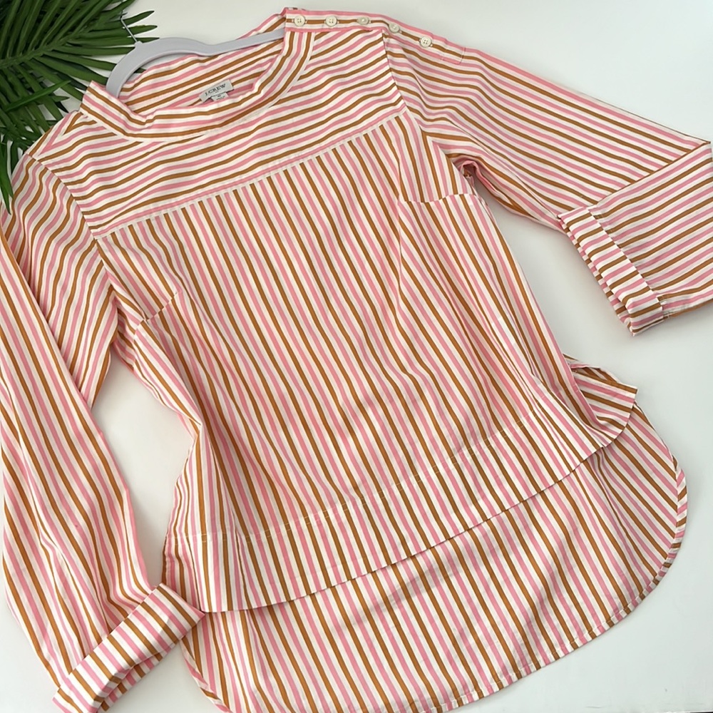 J Crew women’s stripe shirt size 6